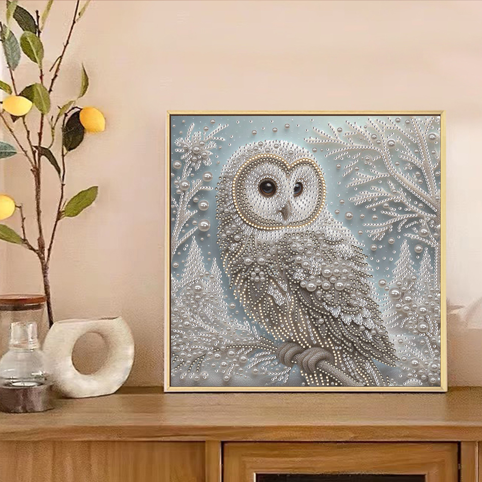 Owl Special Shaped 5D DIY Part - Resin Art Kits For Adults のレビューと価格