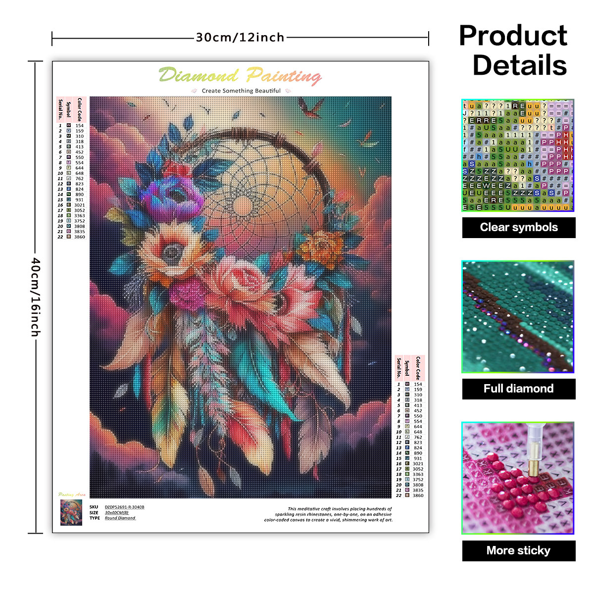 Frameless, Diamond Painting Dr - Resin Art Work のレビューと価格