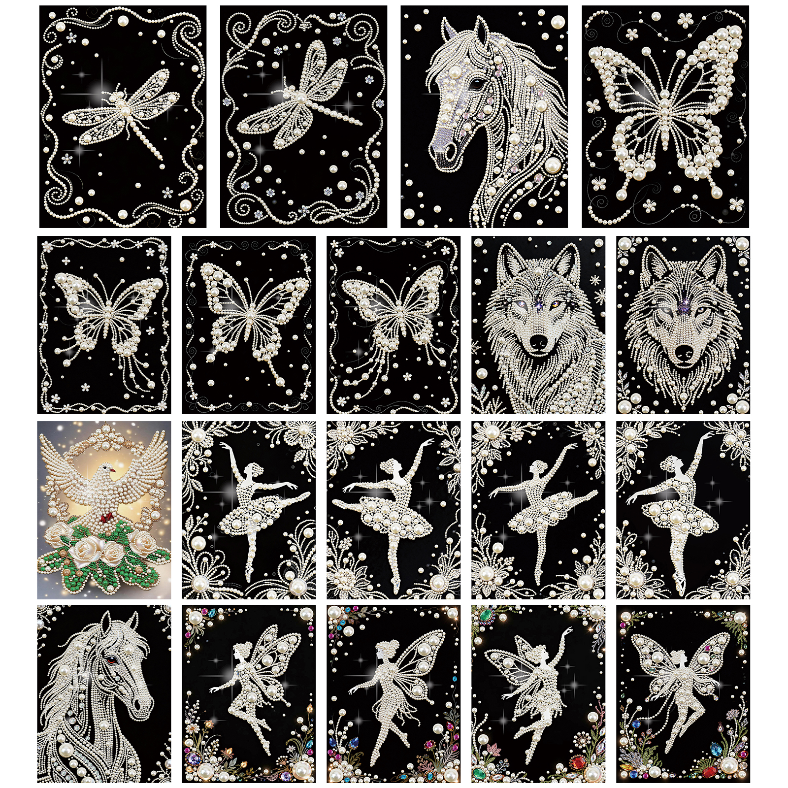 DIY Pearl Painting Art Kits fo - Resin Art Kits For Adults のレビューと価格