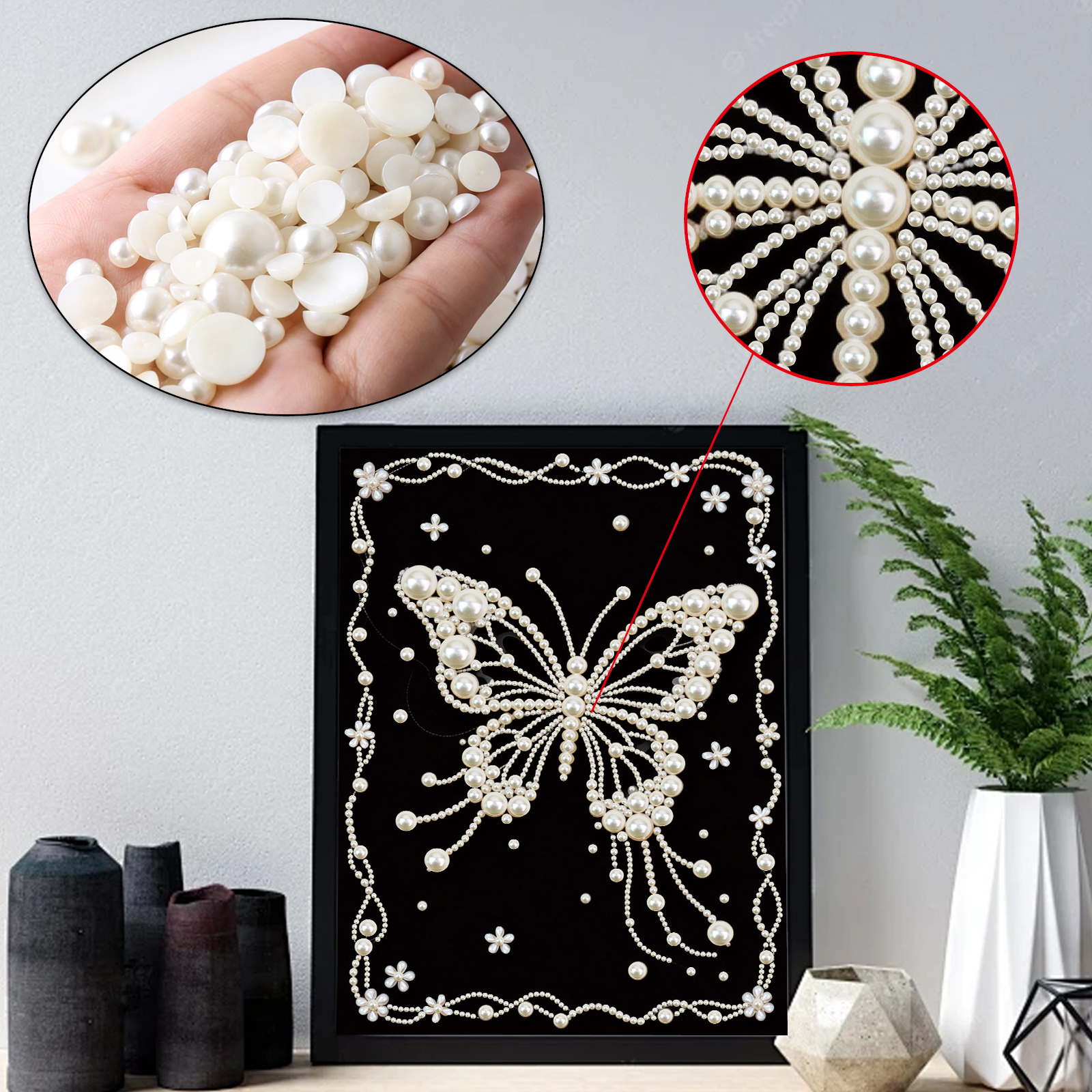 DIY Pearl Painting Art Kits fo - Resin Art Kits For Adults のレビューと価格