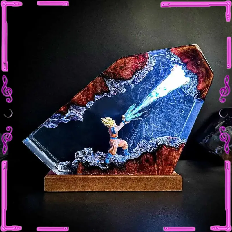 Goku Kamehameha Epoxy Resin LE - Resin Art Goku のレビューと価格