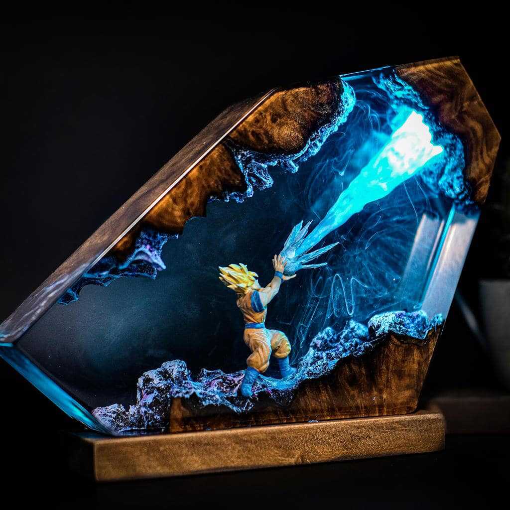 Goku Kamehameha Epoxy Resin LE - Resin Art Goku のレビューと価格