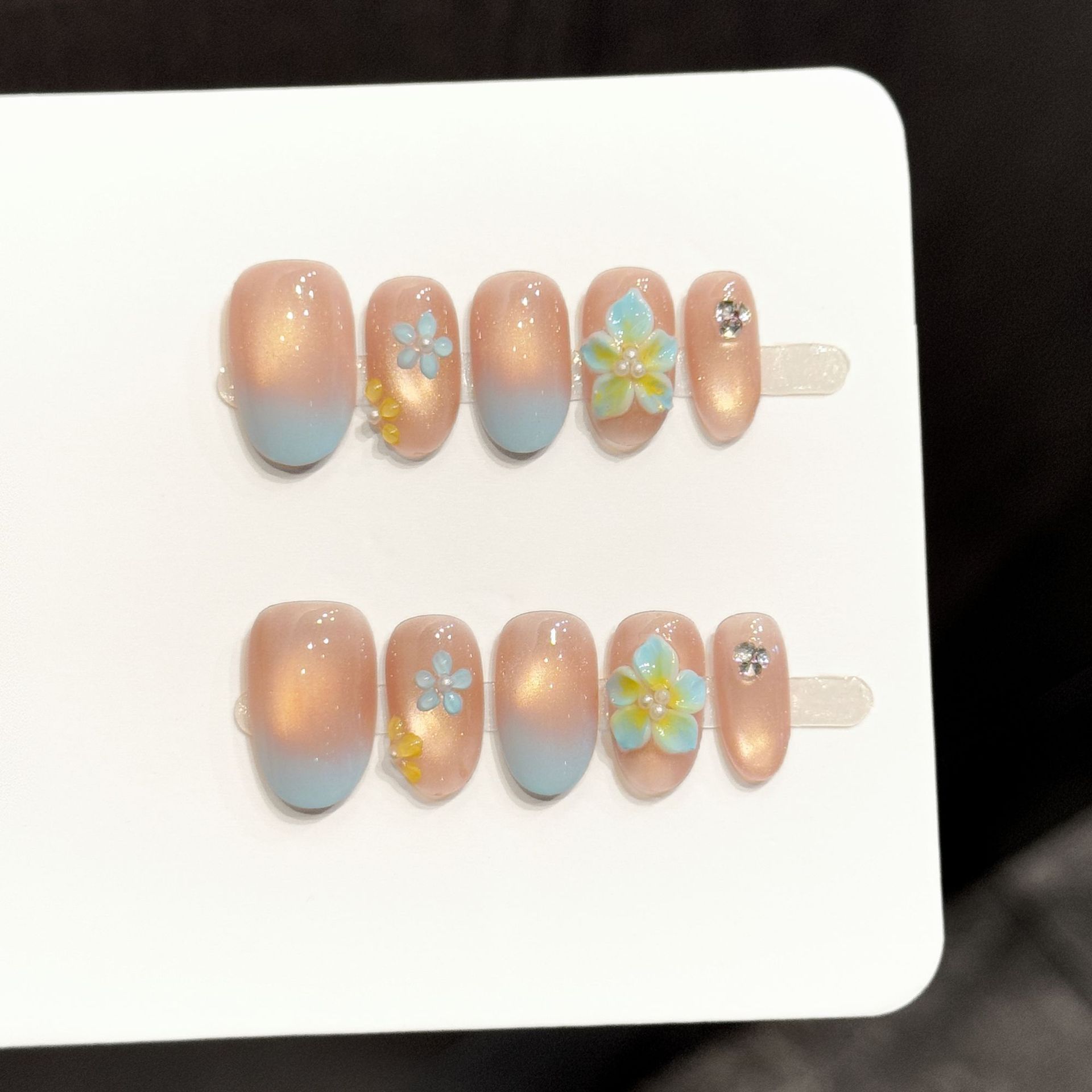 10pcs Pure Hand Pressed Short  - Resin Art Flowers のレビューと価格