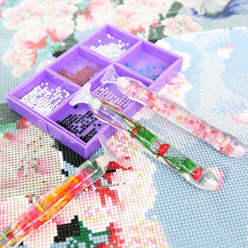 1set Flower Design Resin 5D Di - Resin Art Flowers のレビューと価格
