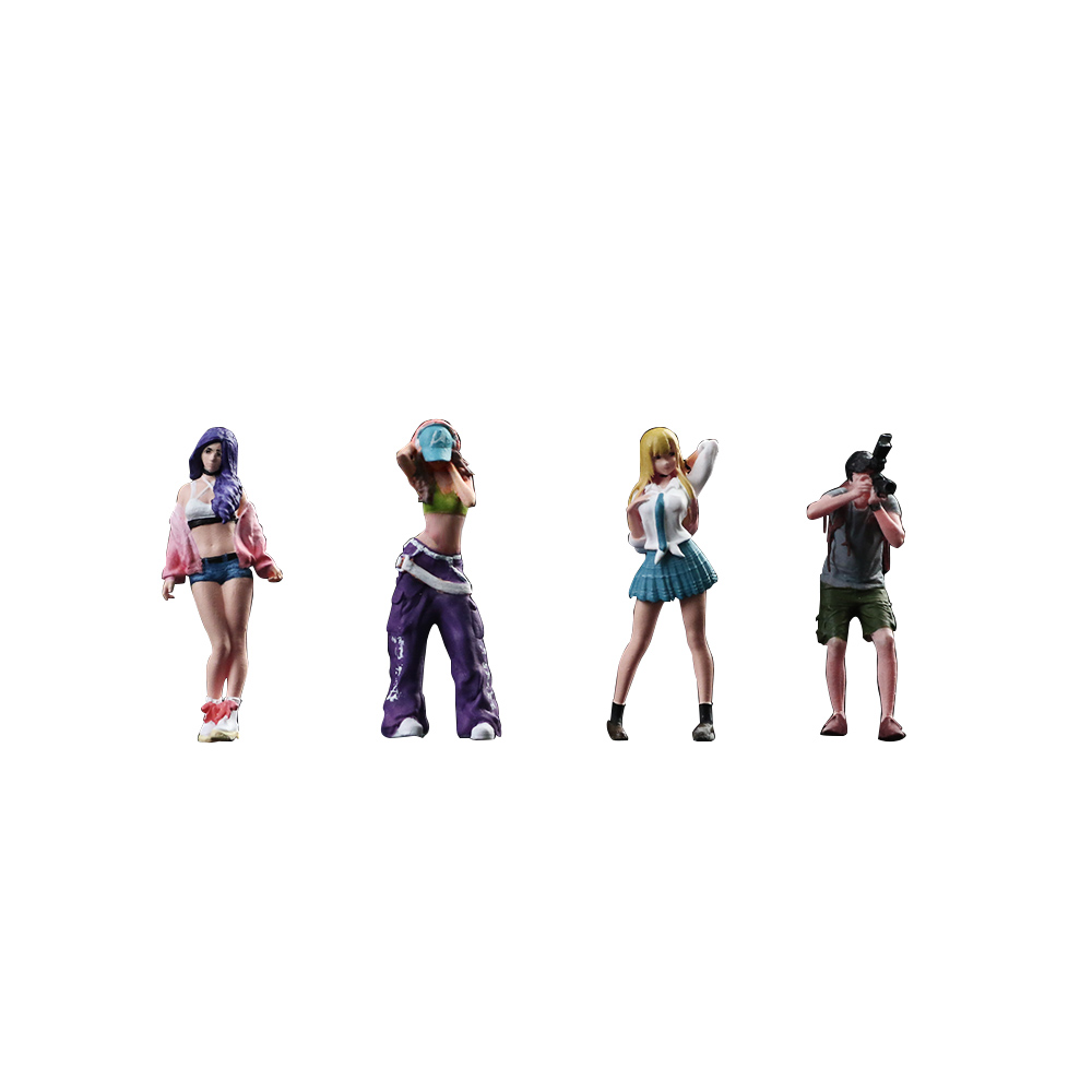 More Art 1:64 Action Figure Se - Resin Art Resin のレビューと価格