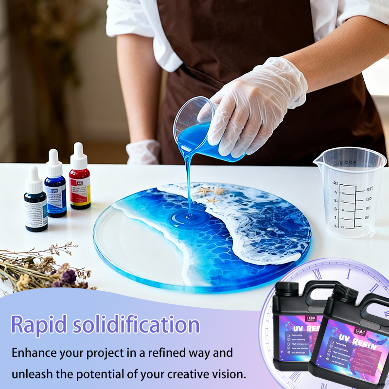 1000g UV Resin Crystal Clear H - Resin Art Epoxy のレビューと価格